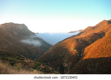 Malibu Mountains In The Clouds.