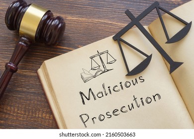 Malicious Prosecution Is Shown Using A Text