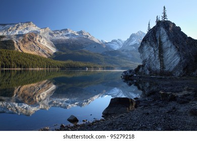 Maligne Lake Sunrise, Jasper