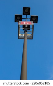 Mall Parking Lot Light Pole