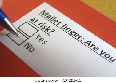 Mallet Finger: Are You At Risk? Yes Or No