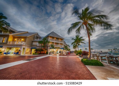 Mallory Square At Dusk, Key West.