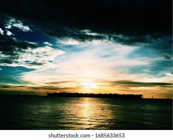 Mallory Square Sunset In Key West