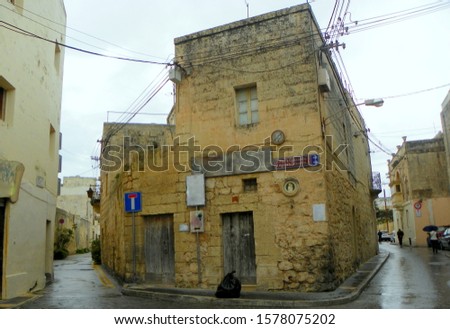 Malta, Rabat, the streets of the ancient city, 1 Bajjada Triq Sant Agata