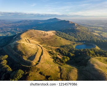 Malvern Hills With The Iron Age Hill Fort In The Foreground