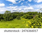 Malvern Hills National park Sugarloaf Hills Worcestershire.