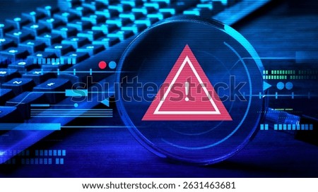 Malware attack virus alert , malicious software infection , cyber security awareness training helps protect business information from threat attacks 