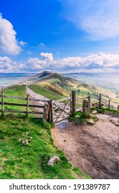 Mam Tor In The English Peak District