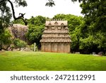 Mamallapuram, or Mahabalipuram, is a town on a strip of land between the Bay of Bengal and the Great Salt Lake, in the south Indian state of Tamil Nadu.