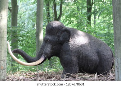 A mammoth is any species of the extinct genus Mammuthus, proboscideans commonly equipped with long, curved tusks and, in northern species, a covering of long hair	