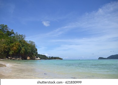 Mamutik Island Beach Kota Kinabalu Sabah Stock Photo 621830999 ...