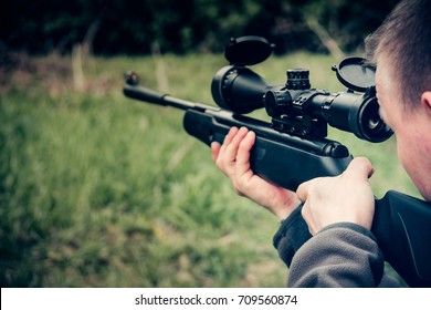 Man With Airgun