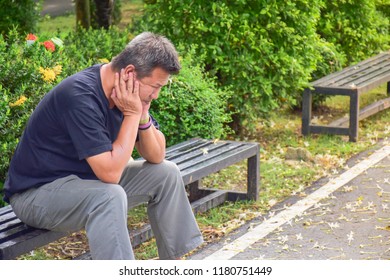 Man with anxiety - Shutterstock ID 1180751449