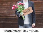 Man apologizing