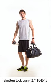 Man Of Athletic Build, Shaker, Sports Bag