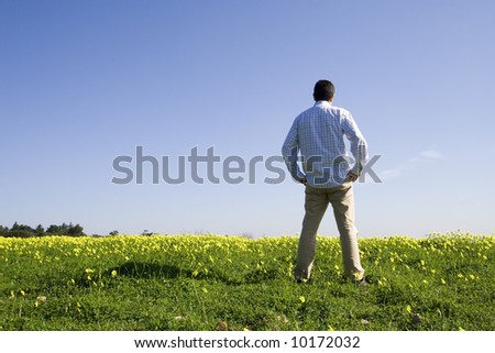 Similar – Image, Stock Photo The sun locks away the winter