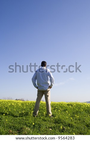 Similar – Image, Stock Photo The sun locks away the winter