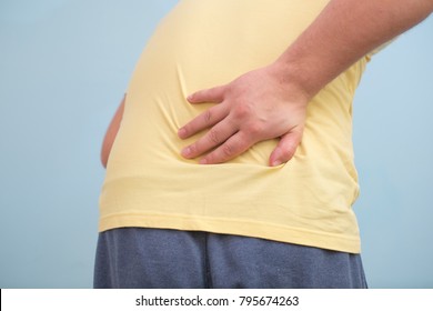 man with backache