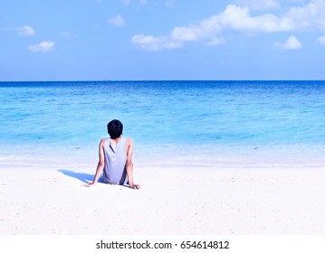 Man at Beach