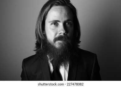 Man with a beard