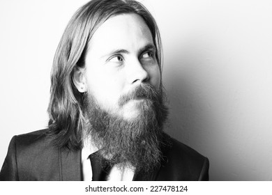 Man with a beard