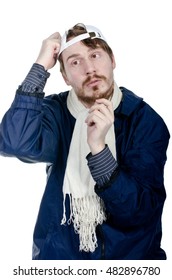 a man with a beard