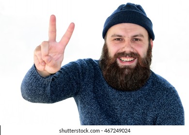 man beard sailor isolated