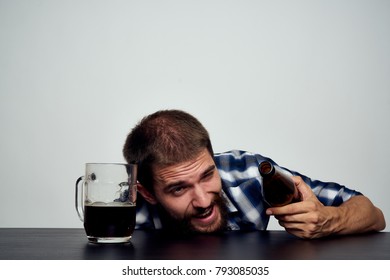 Man Beer Bad Habits Alcoholism Stock Photo 793085035 | Shutterstock