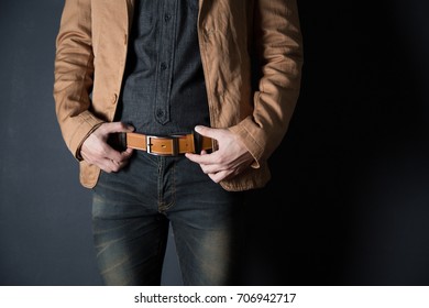 Man And Belt