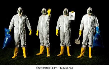 Biohazard Suit Images, Stock Photos & Vectors | Shutterstock