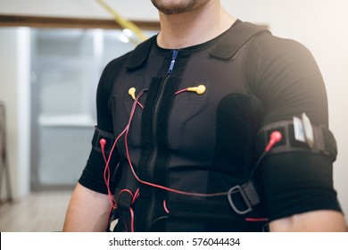 Man In Black Suit For Ems Training