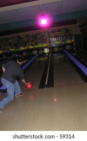 Man Bowling