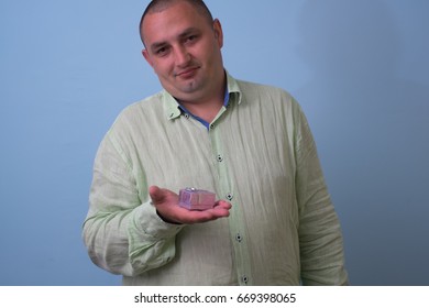 Man with a box ring