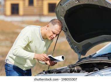 Man  Broken Down Car Reading   User Manual