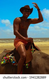 Man And The Bufalo, Marajó Island