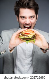 Man With Burger