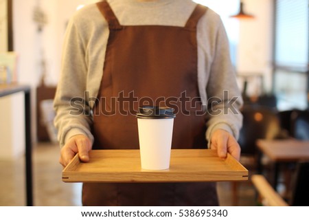 The man in cafe