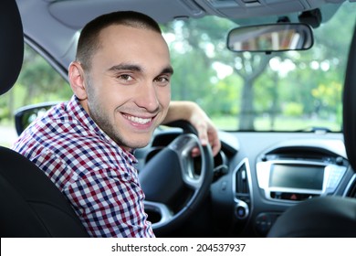 Man In Car