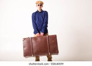 man and case