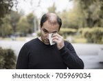 Man caught the flu in the fall
