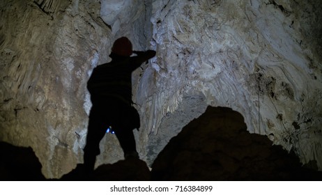 man in the cave