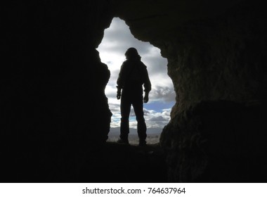 MAN IN A CAVE