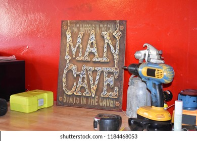Man Cave Garage Area