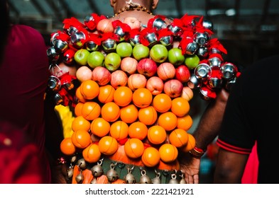 Man Celebrating Thaipusam In Malaysia