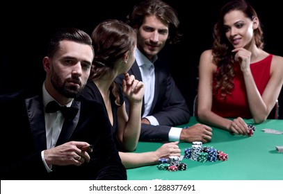 Men Playing Poker Stock Photo (Edit Now) 217358419