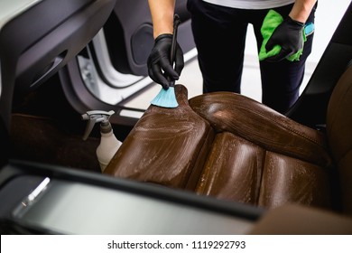 Car Leather Repair Stock Photos Images Photography