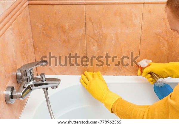 sponge for cleaning bathroom