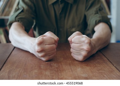 Man Clenched Fist