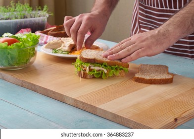 Making Sandwich Images Stock Photos Vectors Shutterstock