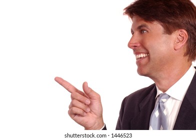 Man with copyspace
